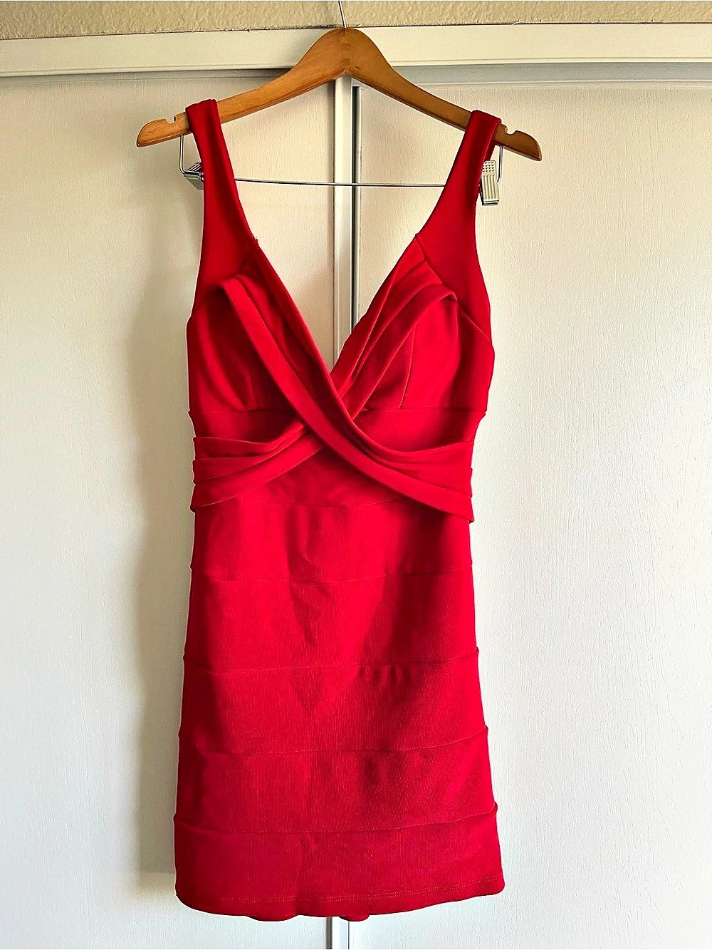 Emerald Sundae Red One-Piece Swimsuit Size XL Like New